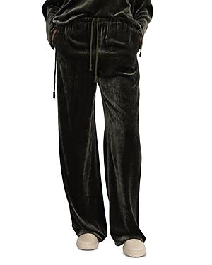 Theory Fixture Velvet Drawcord Pants