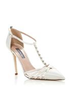 Sjp By Sarah Jessica Parker Women's Preston Embellished T Strap Pumps