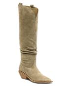 Sigerson Morrison Women's Tyra Suede Tall Western Boots