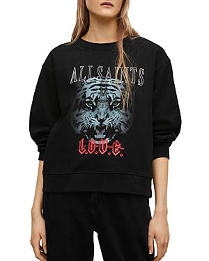 Allsaints Clavo Demi Graphic Sweatshirt