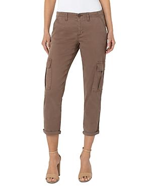 Liverpool Los Angeles Cargo Crop Cuffed Pants
