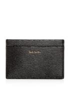 Paul Smith Color-block Embossed Leather Card Case