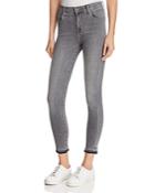 J Brand Alana High-rise Skinny Cropped Jeans In Earl Grey