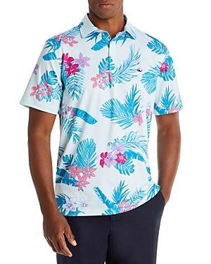 Vineyard Vines Sankaty Printed Regular Fit Polo