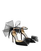 Jimmy Choo Women's Averly Bow Ankle Strap Pumps