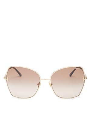 Tom Ford Women's Farah Geometric Sunglasses, 62mm