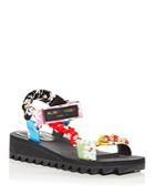 Kurt Geiger London Women's Orion Embellished Demi Wedge Sandals