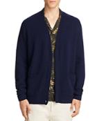 Vince Wool Cashmere Textured Cardigan