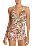 Bleu Rod Beattie Checking In Molded Cup Halter Tankini