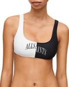 Allsaints Mia Split Saints Bikini Top