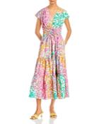 Derek Lam 10 Crosby Fatima Multicolor Printed Maxi Dress