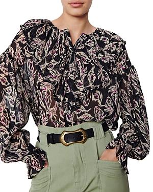 Ba & Sh Genny Printed Blouse
