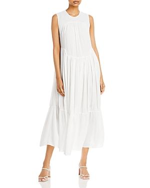 Vince Shirred Sleeveless Midi Dress (57% Off) - Comparable Value $445