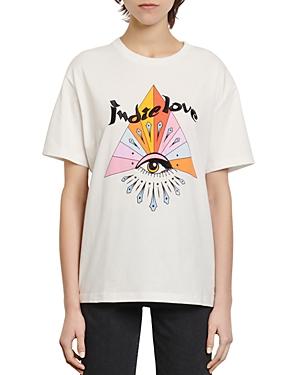 Sandro Indian Embroidered T-shirt