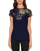 Ted Baker Amranth Stardust Fitted Tee