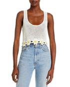 Staud Portofino Crochet Tank Top