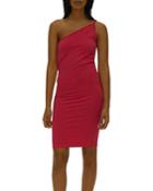 Helmut Lang Asymmetric One Shoulder Dress