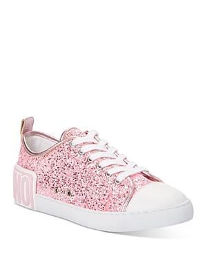 Moschino Women's Glitter Low Top Sneakers