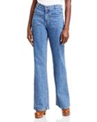 Vanessa Bruno Dompay Flare Leg Jeans In Blue