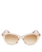 Oliver People's Women's Cat Eye Sunglasses, 51mm