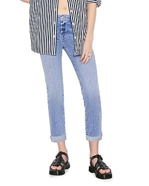 Frame Le Garcon Slim-straight Jeans In Jadite