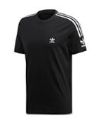 Adidas Originals Relaxed Fit Three Stripe Tech Tee