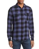7 For All Mankind Buffalo Check Regular Fit Western Shirt