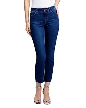 L'agence Sada High Rise Crop Slim Jeans In York