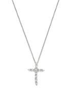 Bloomingdale's Diamond Cross Pendant Necklace In 14k White Gold, 0.50 Ct. T.w. -100% Exclusive