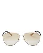 Valentino Women's Mirrored Square Sunglasses, 59mm