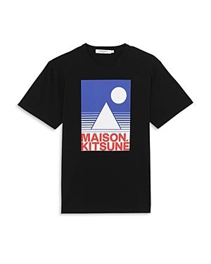 Maison Kitsune Blue Anthony Burrill Classic Short Sleeve Tee