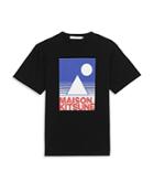 Maison Kitsune Blue Anthony Burrill Classic Short Sleeve Tee