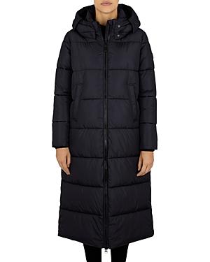 Save The Duck Colette Detachable Hood Long Puffer Coat