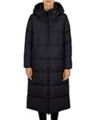 Save The Duck Colette Detachable Hood Long Puffer Coat