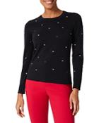 Hobbs London Elea Heart Print Sweater