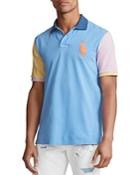 Polo Ralph Lauren Color-block Mesh Slim Fit Polo Shirt