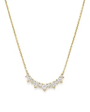 Diamond Graduated Pendant Necklace In 14k Yellow Gold, .70 Ct. T.w. - 100% Exclusive