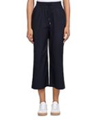 Whistles Cropped Flare Jogger Pants