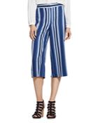 Vince Camuto Striped Culottes