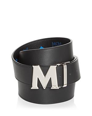 Mcm Men's Claus Leather Belt