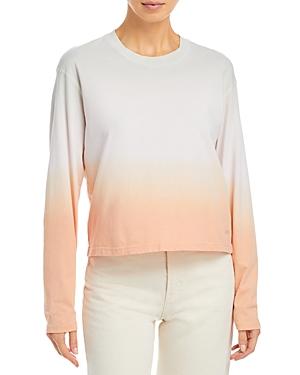 Atm Anthony Thomas Melillo Ombre Long Sleeve Tee