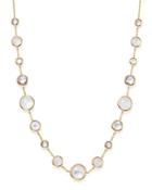 Ippolita 18k Yellow Gold Lollipop Lollitini Clear Quartz, White Moonstone, Mother-of-pearl & Clear Quartz Over Mother-of-pearl Doublet Necklace, 18