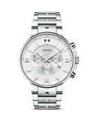 Movado Men's Se Pilot Chronograph With Stainless Steel Bracelet And Silver Dial, 42 Mm
