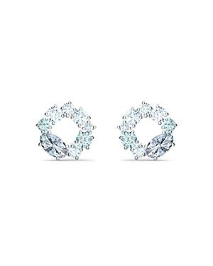 Swarovski Attract Crystal Circle Stud Earrings
