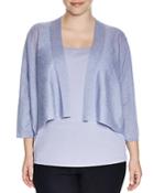 Eileen Fisher Plus Cropped Cardigan