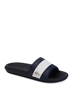 Lacoste Men's Croco Slide 120 3 Slip On Sandals