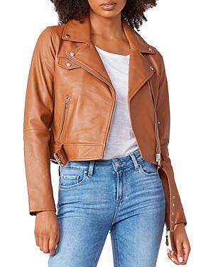 Paige Ryanne Leather Moto Jacket
