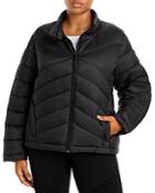 Marc New York Plus Packable Jacket With Diagonal Quilting