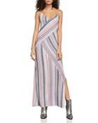 Bcbgmaxazria Dayln Striped Maxi Dress
