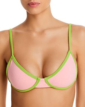 Frankies Bikinis Maggie Terry Underwire Bikini Top